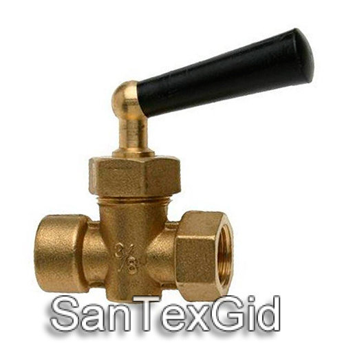 Запорный кран RM 8-MM для манометра ВВ 1/4"  Watts